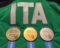 Medaglie conquistate ai Mondiali Tarvisio 2017