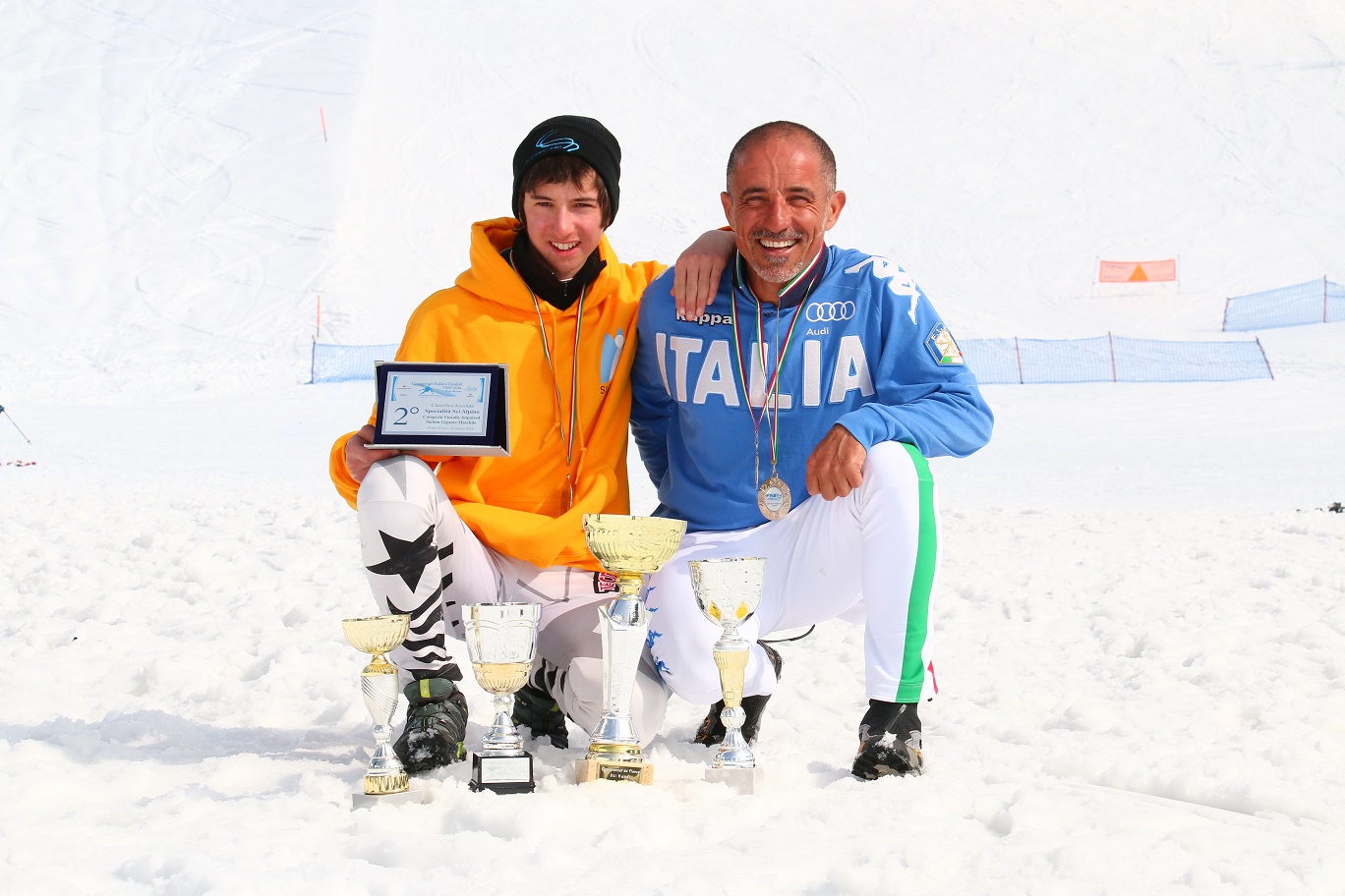 I trofei di Auron e Prato Nevoso.